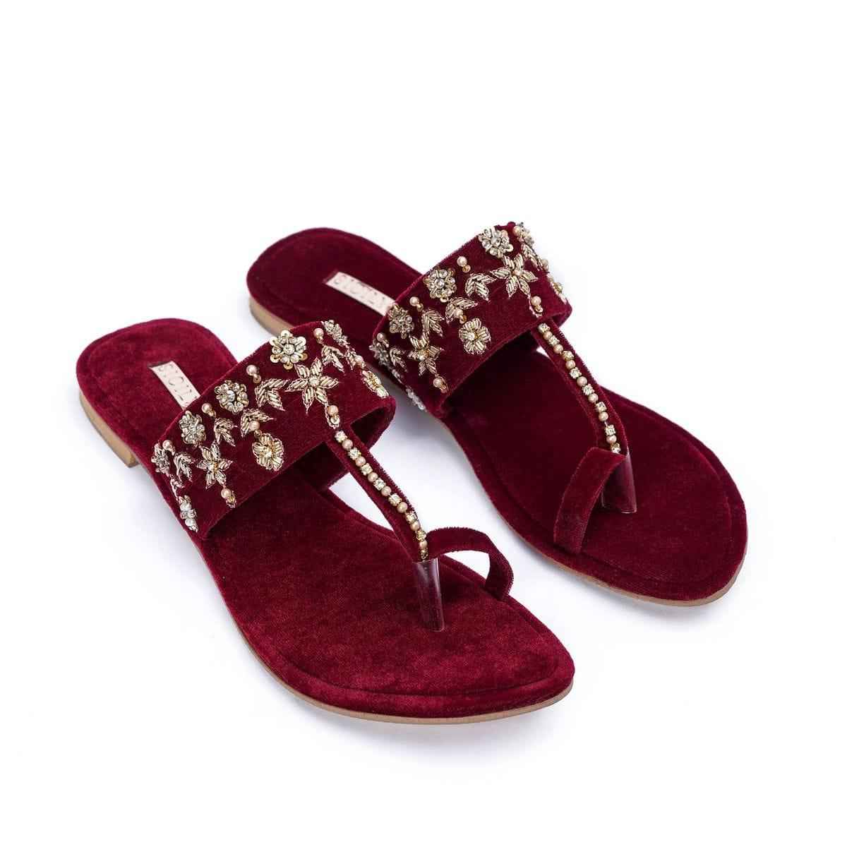 Beena (Maroon)