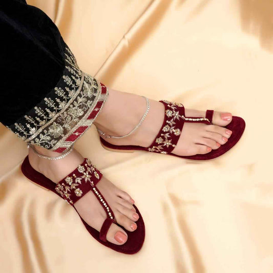 Beena (Maroon)